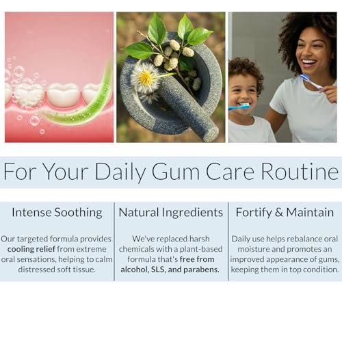 Image of OMICLE Daily Gum Care: Fast-Acting Soothing Relief, Gentle & Alcohol-Free Formula with Natural Ingredients