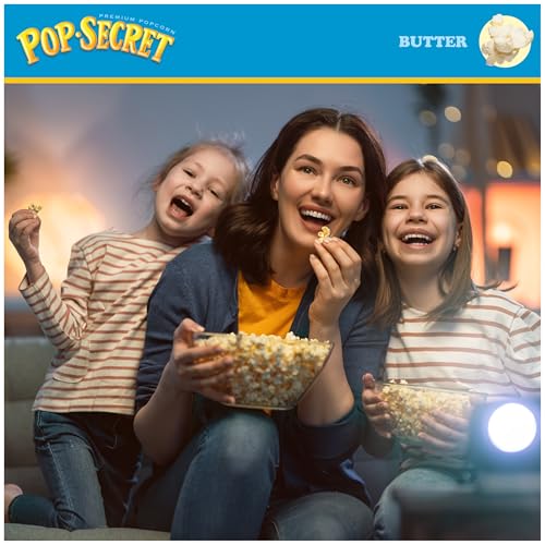 Image of Pop Secret Butter Natural Flavor Popcorn, 3.2 Oz, 6 Ct