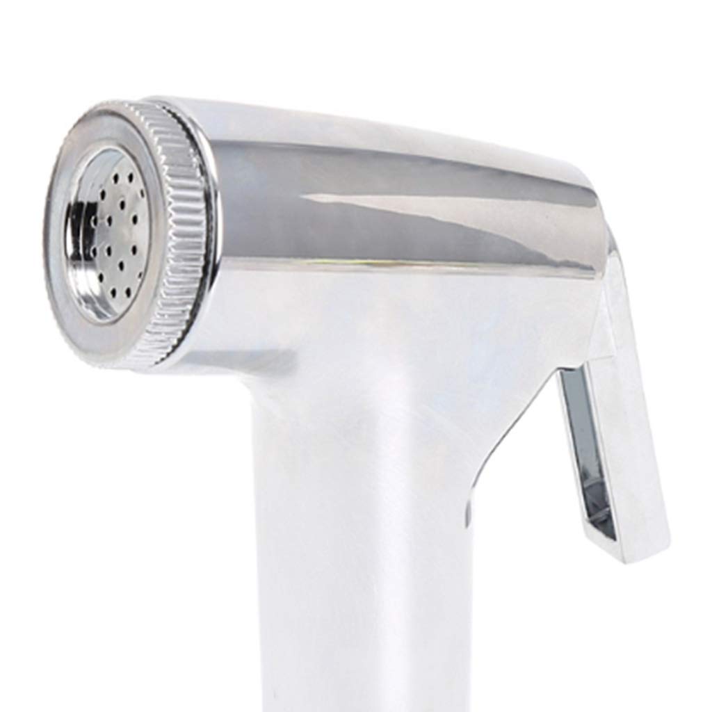 Handheld bidet sproeier toilet kraan mixer, roestvrij staal Shattaf douche Kit, 1.2m slang, messing omvormer ventiel 7/8 inch Handheld bidet sproeier toilet kraan mixer, roestvrij staal Shattaf douche Kit, 1.2m slang, messing omvormer ventiel 7/8 inch