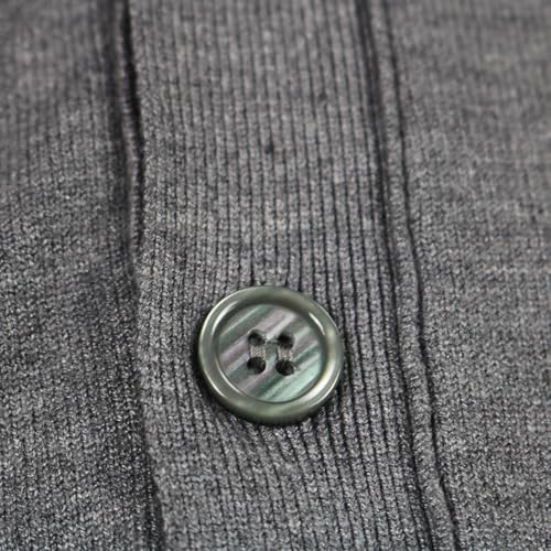 Unhappy X Graffiti Puzzle Graphic Men Cardigan Chest Printing V-Neck Cotton Button Open Front Sweater4