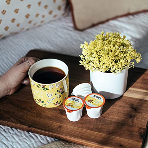 Maud's Breakfast Blend Coffee, (Bubbies Breakfast Blend), 100Ct. Solar Energy Produced Recyclable Single Serve Breakfast Blend Coffee Pods, 100% Arabica Coffee California Roasted, Kcup Compatible #TOP7