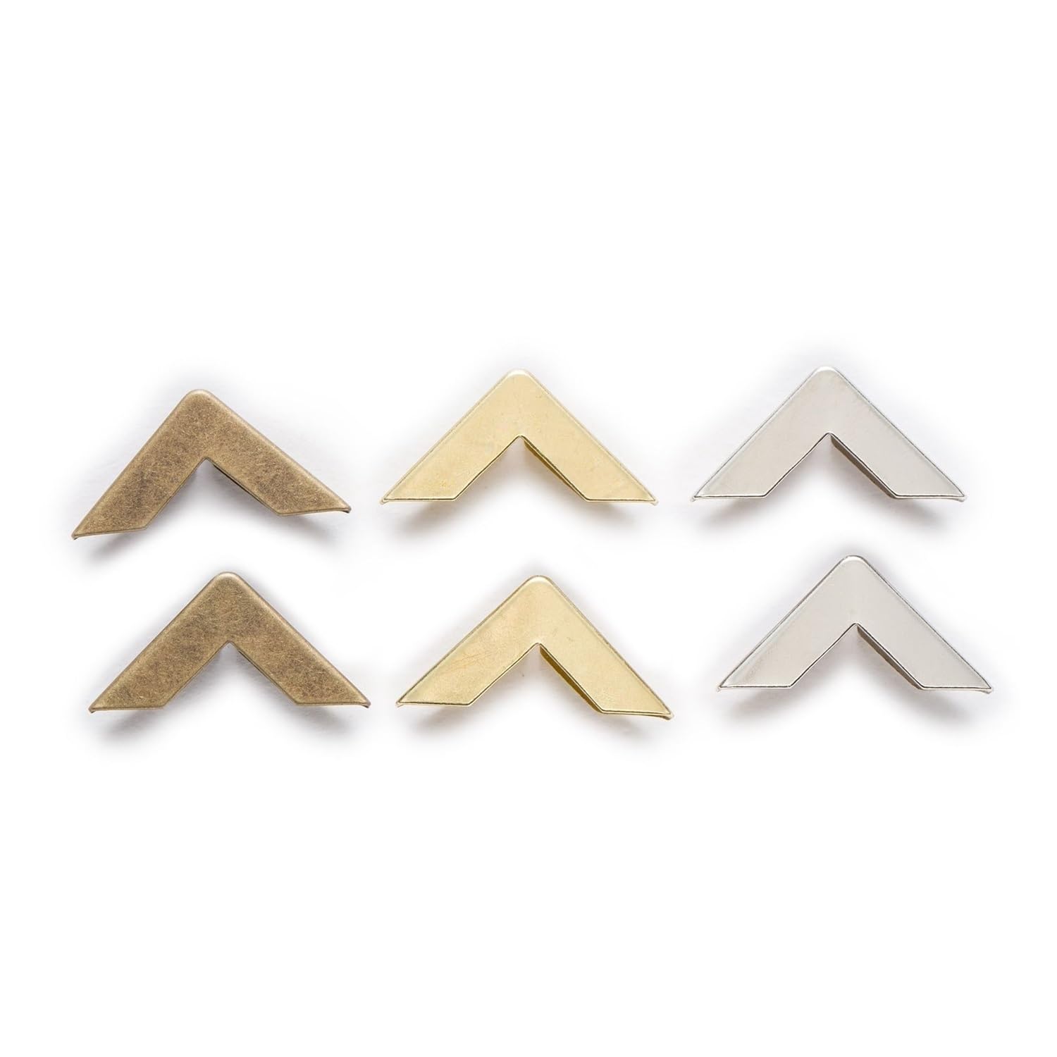 Ochraniacz narożników, Ochraniacz narożników książ Książki Scrapbooking Albumy Menu Teczki Pudełka Torby Metalowe narożniki ochronne Bok 17mm(Gold,100PCS)