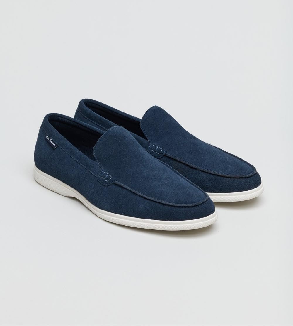 Ben Sherman Amarillo Suede męskie granatowe mokasyny