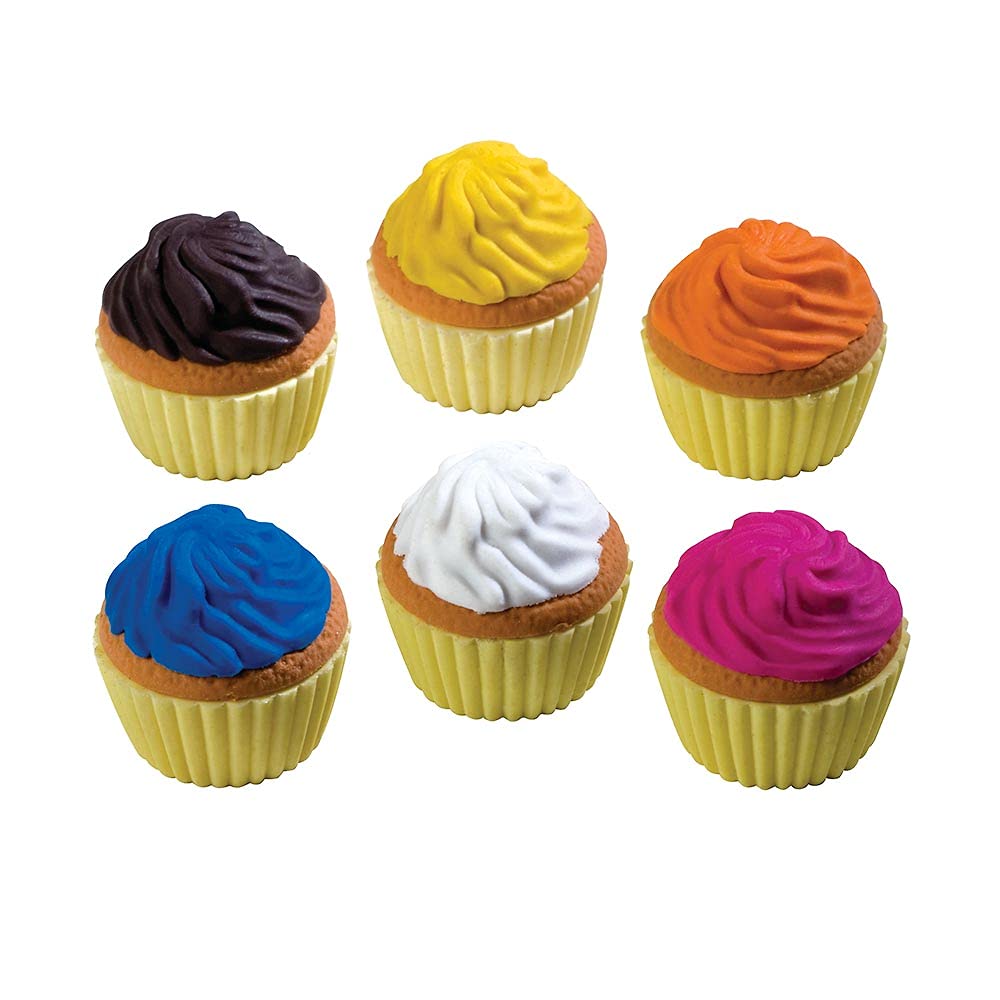 ToyPlayaThe Cupcake Shoppe 3D Scented Erasers 12x pcs
