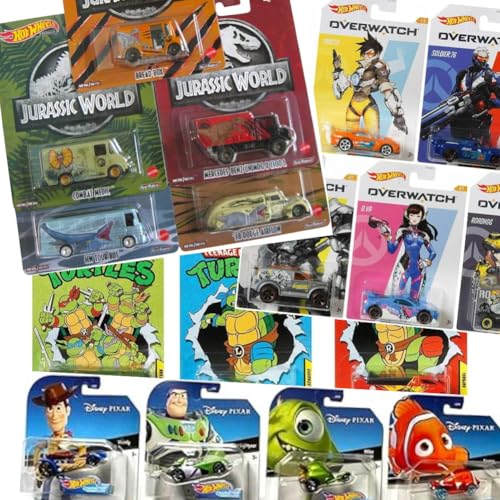 Hot Wheels 10 vehículos especiales 1:64 escala miniatura 2