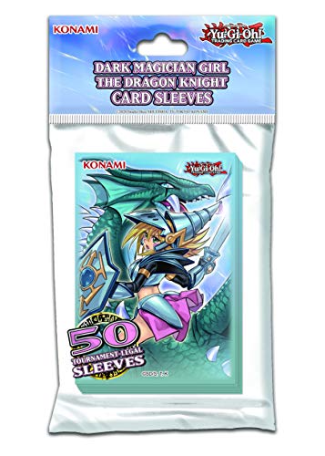 Trading Card Game Dark Magician Girl The Dragon Knight Lot de 50 sachets de Protection