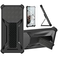 Custodia Per Vodafone V Pro 4g: Resistente, Con Vetro Temperato E Supporto Magnetico (Rosa) - 3