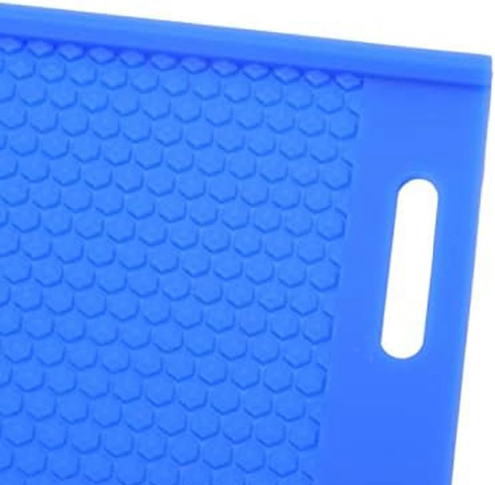 2Pcs Silicone Beeswax Sheet Set Kit DIY Mold,Soft, Easy to Use Mould Tools and Beekeeping Embosser Machine