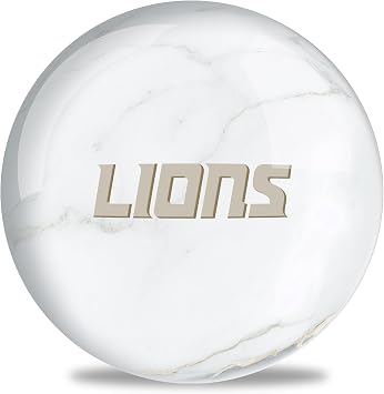 On The Ball Bowling NFL Detroit Lions Undrilled Bowling Ball