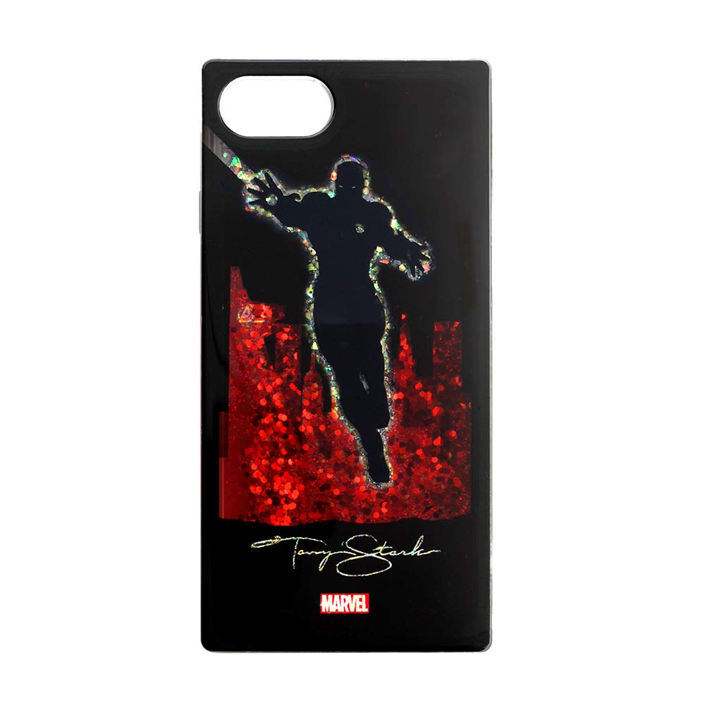 PG-DLQ17M03IRM(アイアンマン) iPhone 8/7/6s/6用 グリッターケース M