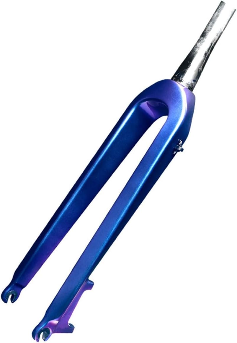 Bikes Rigid Fork 26" 27.5" 29" Universal Mountain Bikes Fork Full Carbon Fiber Front Forks 1-1/2'' Tapered Tube Disc Brake Bikes Fork Quick Release 9 * 100mm QR(27.5in)