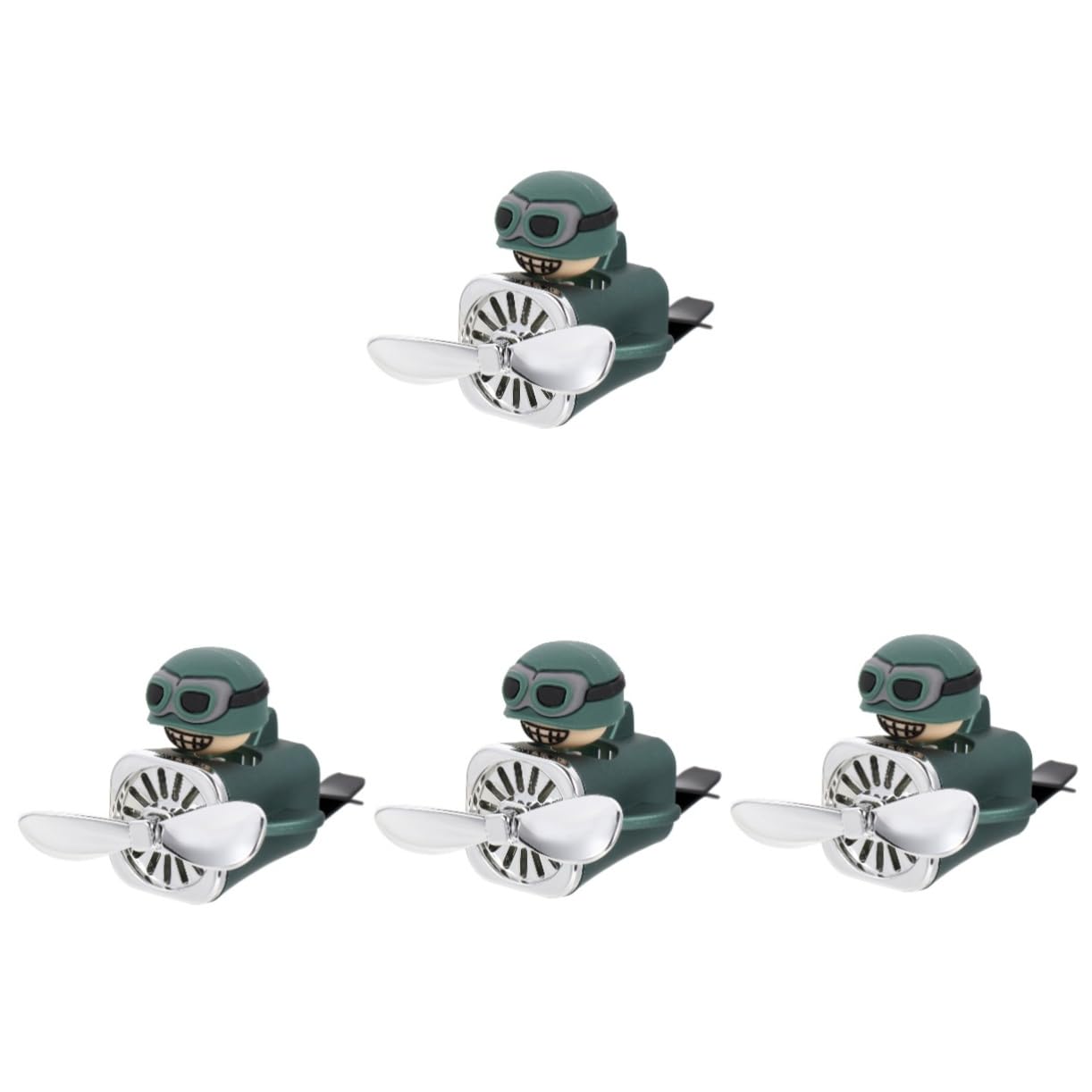 VICASKY 4pezzi Clip Per Cartoon Diffusore Per Auto Decorazioni Per e Facile Installazione e
