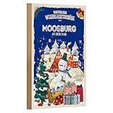 Stabiles MDF-Holzschild (1 cm) mit beidseitigem Schutzlack für Langlebigkeit. Inkl. Hängevorrichtung zum Aufhängen und 2 Holzdübel zum Aufstellen.