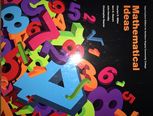 Mathematical Ideas 132314594X Book Cover