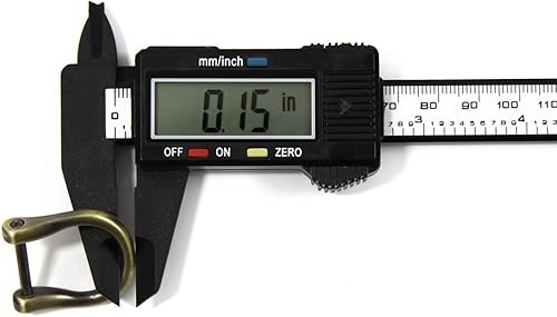 Miniatura 3 de ALLinONE Anillos en D en forma de herradura en forma de U con grillete en D, hebilla de anillo en D para bolso de mano, accesorios, correas,