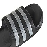 adidas Kobiety Adilette Aqua Slides Sandal, core black/silver met./silver met., 37 EU