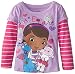 Disney Girls'  Doc Mcstuffin Care Long Sleeve T-Shirt