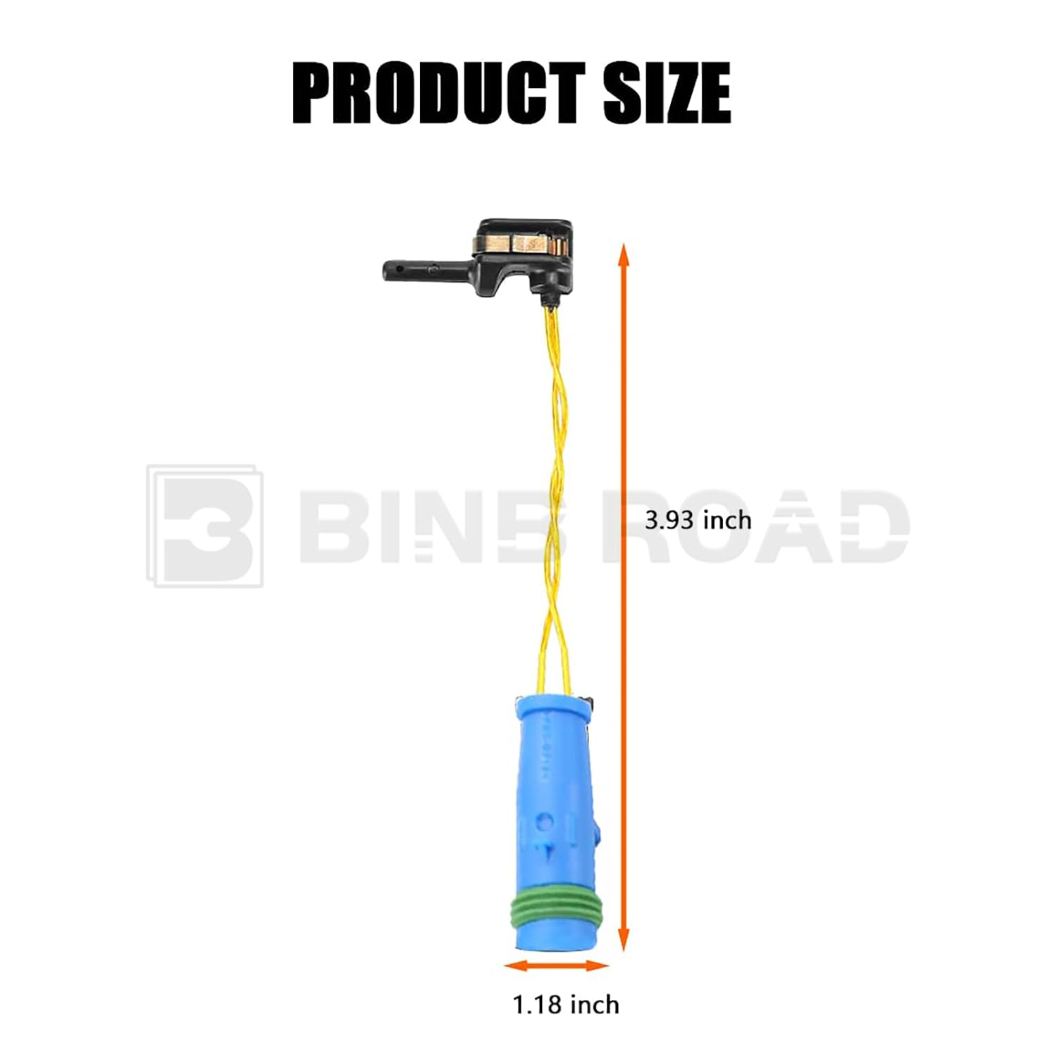 4Pcs Brake Pad Wear Sensor Front Rear 1695401617 Compatible with Mercedes-Benz C E G S GL ML CLA GLA GLE GLK GLS Class