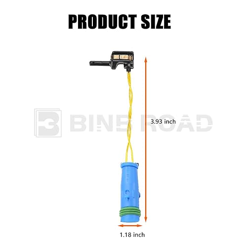 Miniatura 4 de BINB ROAD Sensor de desgaste de pastillas de freno delantero trasero 1695401617 compatible con Mercedes Benz C300 CLA250 E400 G550 W205 S205 W213