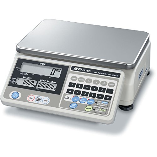 Báscula Contadora A&D Weighing HC-30Ki 60 lb miniatura 1
