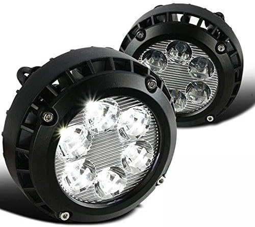 Spec-D Tuning LF-DEN07CLED-DL Clear Fog Light (Without Wiring Kit)