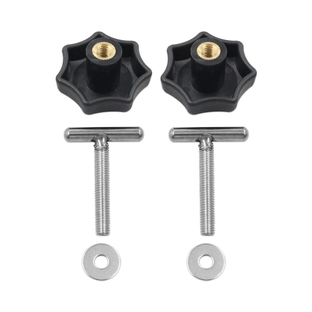 4 śruby montażowe, blokada szyny Multiflex Board, zabezpieczenie ładunku, bagażnik dachowy, pasuje do VW T5 T6 7h5883084c