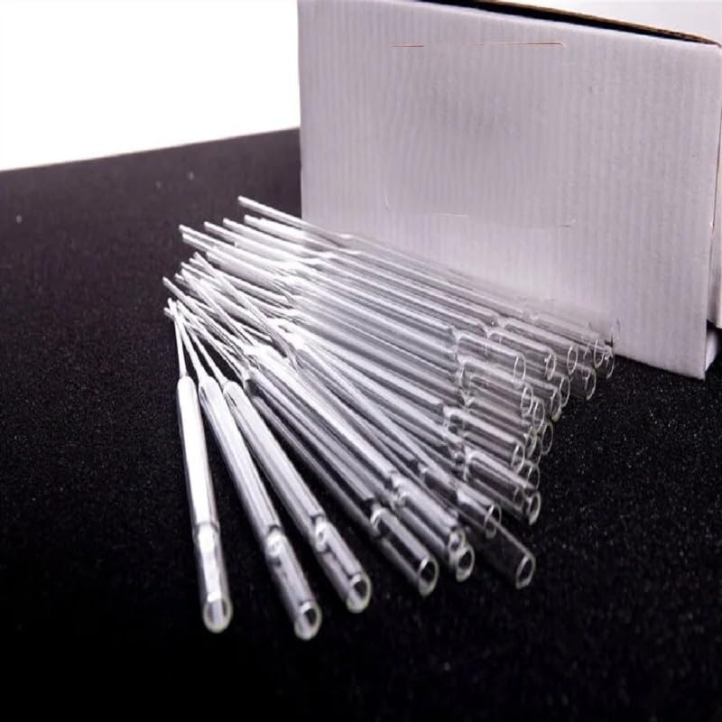 Pipeta Babbitt, cuentagotas Babbitt, sin tapón de Goma, Longitud Total 90 mm/150 mm/160 mm/230 mm, Vidrio de borosilicato, P19(250pcs 150mm-P190150)
