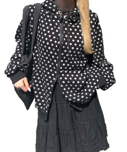 [ウィゴー] WC ドット ジャガード ビッグ バーカー レディース F ブラック