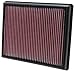 K&N High-Flow Original Lifetime Engine Air Filter: Increase Power: Premium, Washable: Compatible with 2012-2018 BMW: 235i, 335i, 435i, ActiveHybrid 3, i8, M2, 33-2997