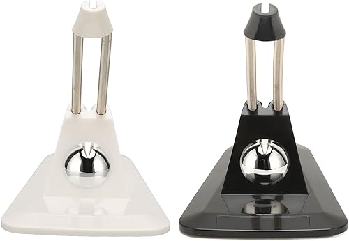 Miniatura 9 de Mouse Bungee, universal y elegante, simple, a prueba de óxido, soporte de cable de mouse portátil, color negro para deportes electrónicos (blanco)