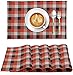 Ruvanti Placemats 100% Cotton 13x19 Inch, Dining Table Placemats Set of 6, Modern Place Mats for Dining Table Decor, Kitchen & Table Linens, Coffee Mat for Christmas Dinners - Play Box -  ZT-PMCT-0018