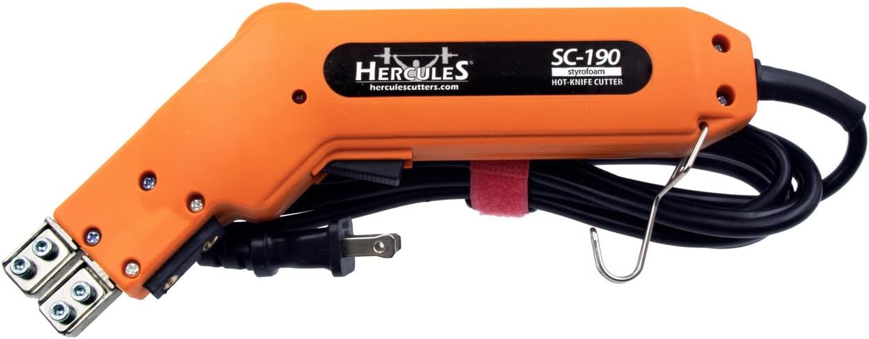 🔥 Crаzу Dеаlѕ Hercules Handheld Electric Styrofoam Hot Knife and Accessories SC-190 Cutter Kit