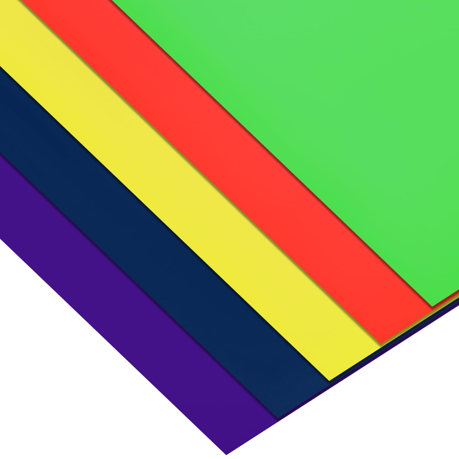 Snapklik.com : Kosiz 25 Sheet Neon Poster Board 22 X 28 Inch,assorted ...