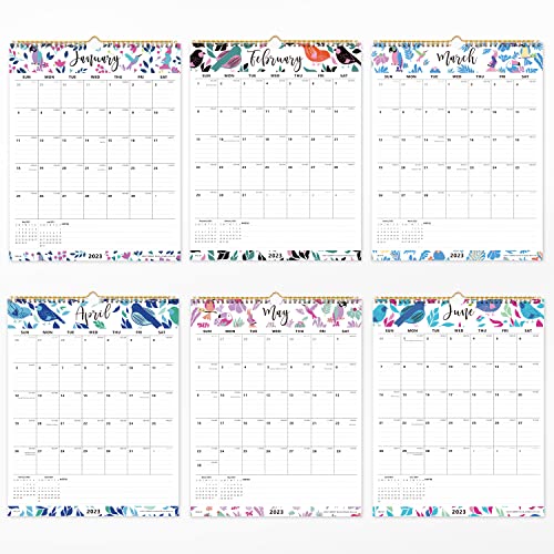 Cabbrix Wall Calendar 2023, Runs From Now To Jun 2024, Perfect For Home Schooling Plan And Study, Ruled Blocks, 15 X 12 Inches #TOP1