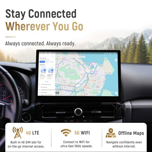 Firstnav 14.6" Android Stereo for Toyota 4Runner 2010-2023 - image 5