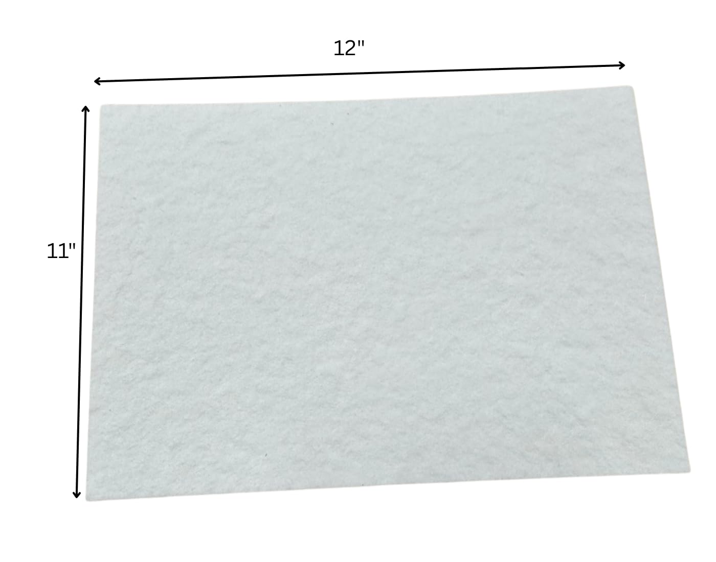 High-Temperature Ceramic Fiber Paper Insulation Gasket for Kiln, Stove, and Furnace - 2300°F Rated(1/32inx11inx12in 20pcs)