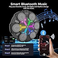 Music Punching Machine, Bluetooth Wall Punch Trainer for Kids Adults Family — image 2