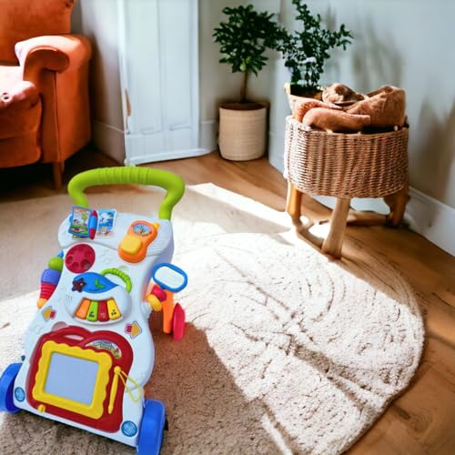 Andador Educativo Didático Musical Kidino Ginasio Andador para Bebê Andador Centro de Atividades Par