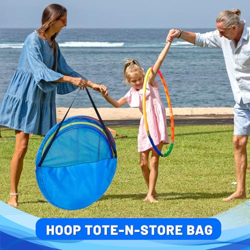 image for Dansydaisy Hoop Storage Bag 36 inch Exercise Hoop Bag Blue Obstacle Co