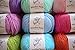 Studio Sam Pure Cotton Yarn Set for Knitting and Crochet. Pack of 10 Skeins, Total 1850 Yards. Great for Baby Blankets and Clothes. Boho Brights Collection.