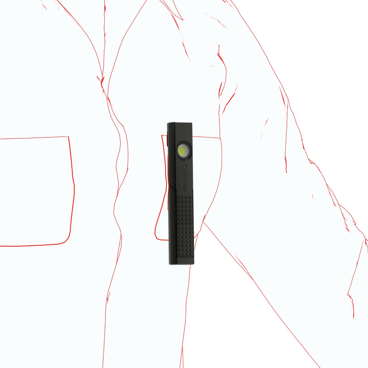 Ledlenser W4R Work Lampe de travail rechargeable LED COB, 220lm, Inspection