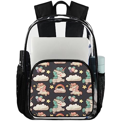 Sac à dos transparent TropicalLife 20.5L pour trouver ses affaires rapidement