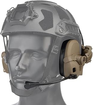 Amazon | OPSCORE AMPタイプ ヘッドセット TAN | タクティカルヘッド