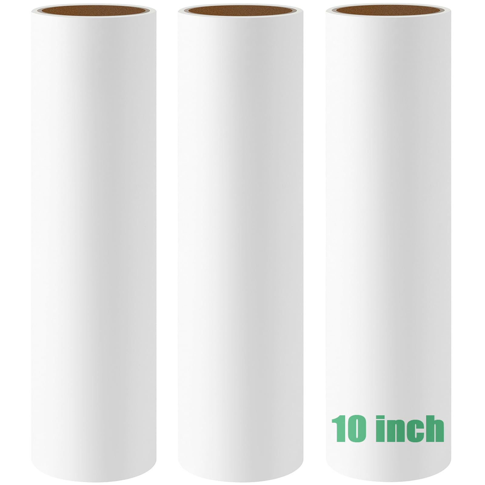 Large Lint Roller Refills 10 inch Wide Ultra Sticky Mega Roller Refills for Evercare Layers Smart Design Leo Cleaning Floor Roller for Removing Pet Hair, 3 Pack Total 180 Sheets