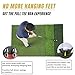 6x4ft Premium Golf Mat | Tri Turf Golf Hitting Mat | Golf Mats Practice Indoor, Outdoor, with Simulator | Thick Golf Training Mat | Large Golf mat for Swinging | Durable Golf Practice Mat with Tees