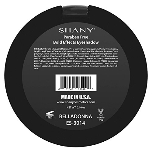 Shany Matte Eyeshadow - Paraben Free - Belladonna #TOP2