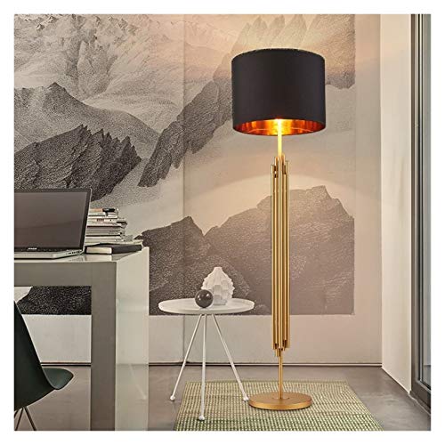 Luces de suelo nórdicas y lámparas de pie para dormitorio con iluminación LED integrada 5