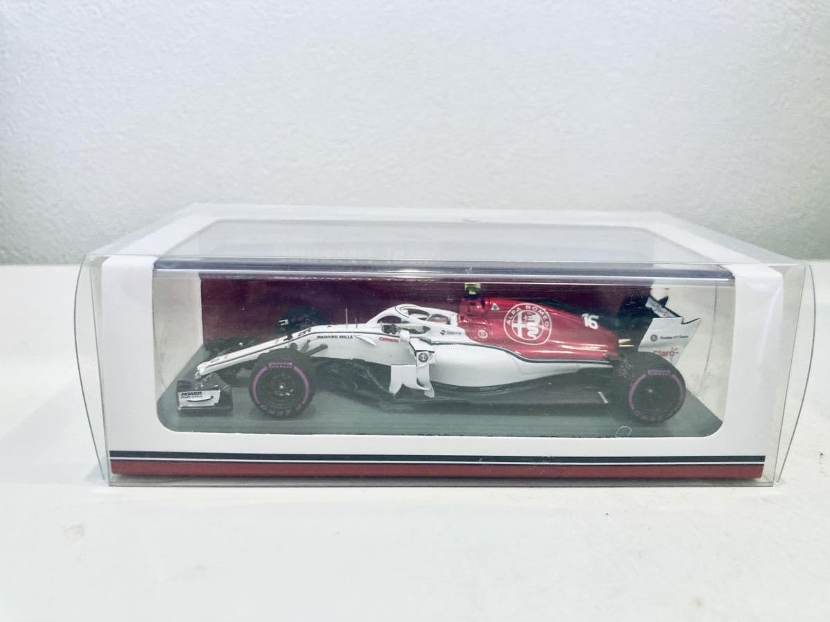 【新品未開封】Sauber C37 1/43 2018年 ルクレール ザウバーC37 シャルル・ルクレールのデビューマシン【ミニカー