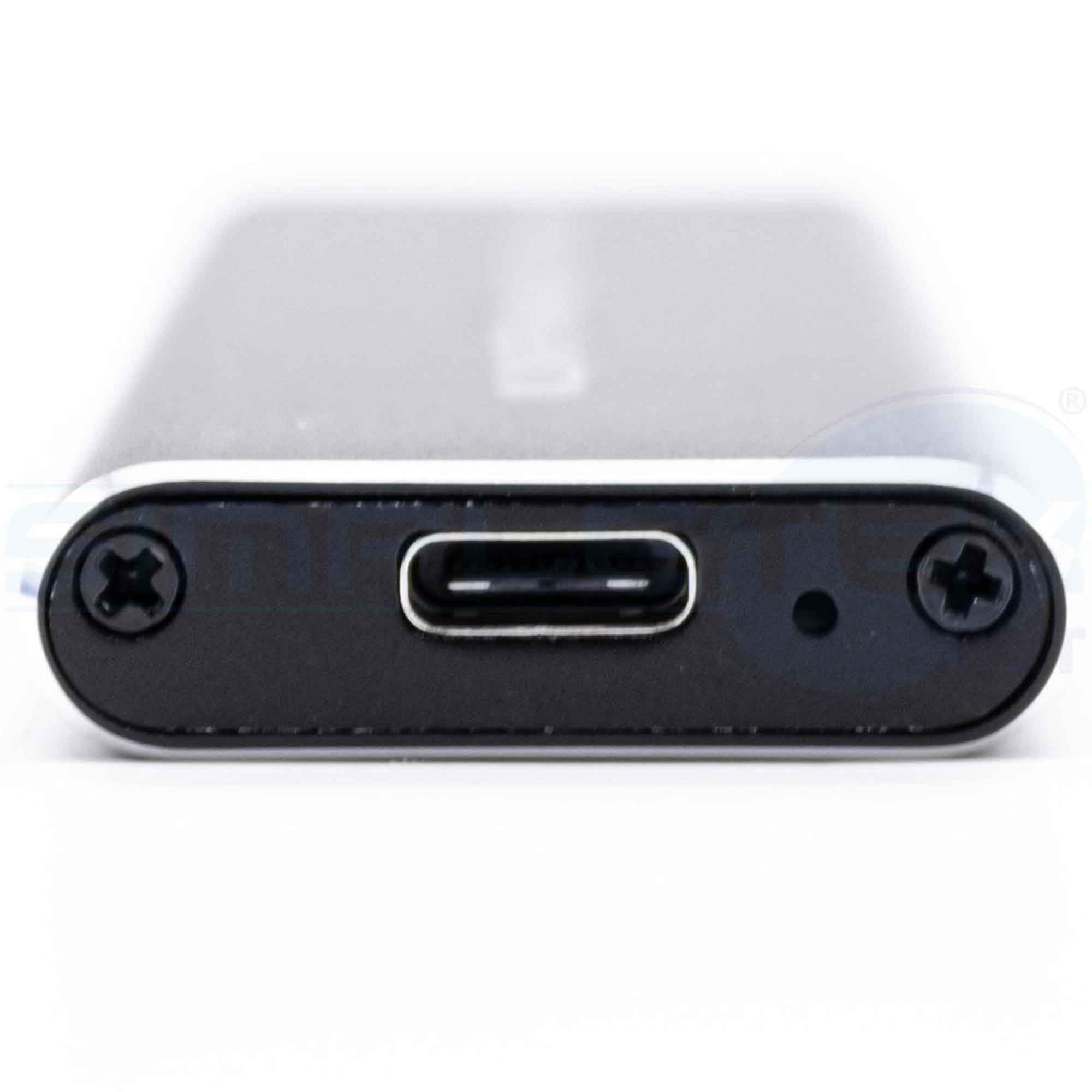 SIMPLETEK Caddy Obudowa SSD M.2 Dual Protocol 10 Gb/s USB 3.1 typu C | NVMe (10G) i SATA (6G) | SSD 16 GB w zestawie