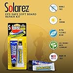 SOLAREZ EPS-Safe UV Cure Soft Board Repair Kit ~ Styrofoam & EPS-Core Constructed Surfboards (Catch Surf, Wavestorm ) Bodyboards and SUP's ~ Tough, Clear, Ultra-Flexible ~ Cures in mins w Sunlight - Image 4